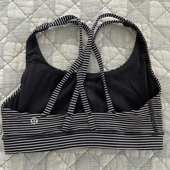 Lululemon Energy Strappy Athletic Sports Bra - Picture 2 of 2